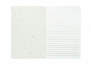 Logotrade promotional giveaway image of: A5 seed paper cover notebook